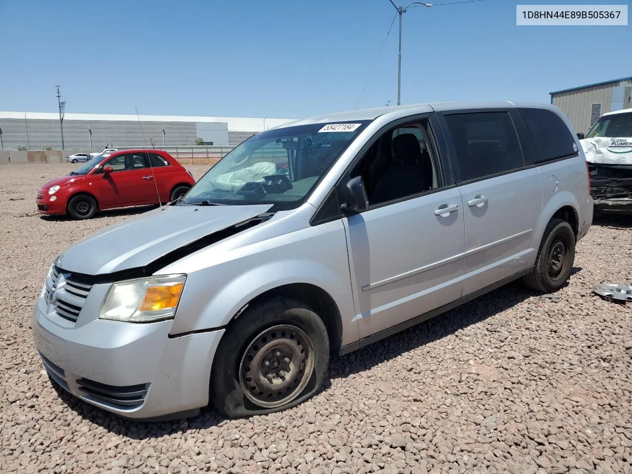 2009 Dodge Grand Caravan Se VIN: 1D8HN44E89B505367 Lot: 55427184