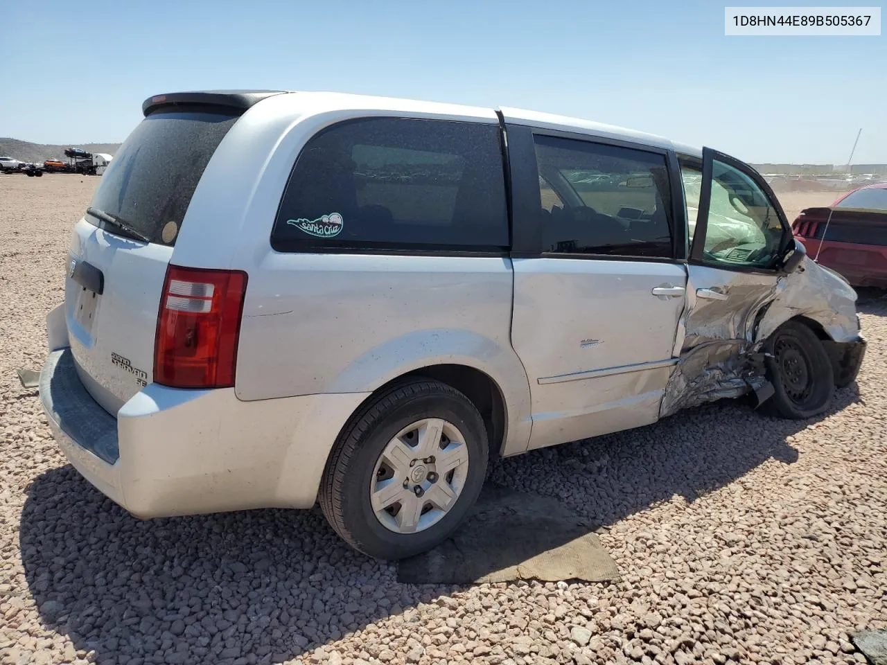 2009 Dodge Grand Caravan Se VIN: 1D8HN44E89B505367 Lot: 55427184