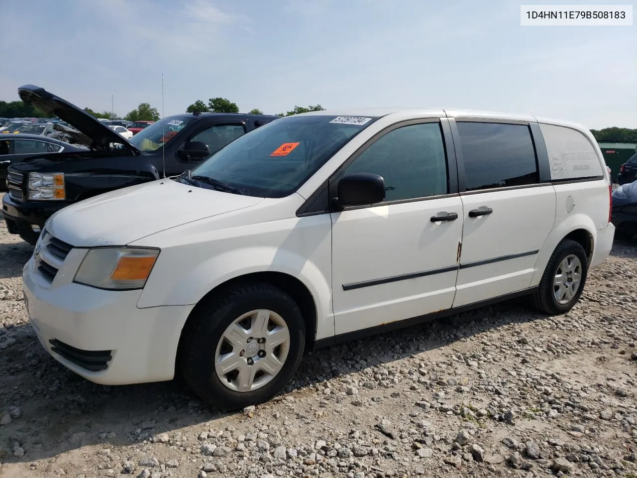 2009 Dodge Grand Caravan C/V VIN: 1D4HN11E79B508183 Lot: 57297734