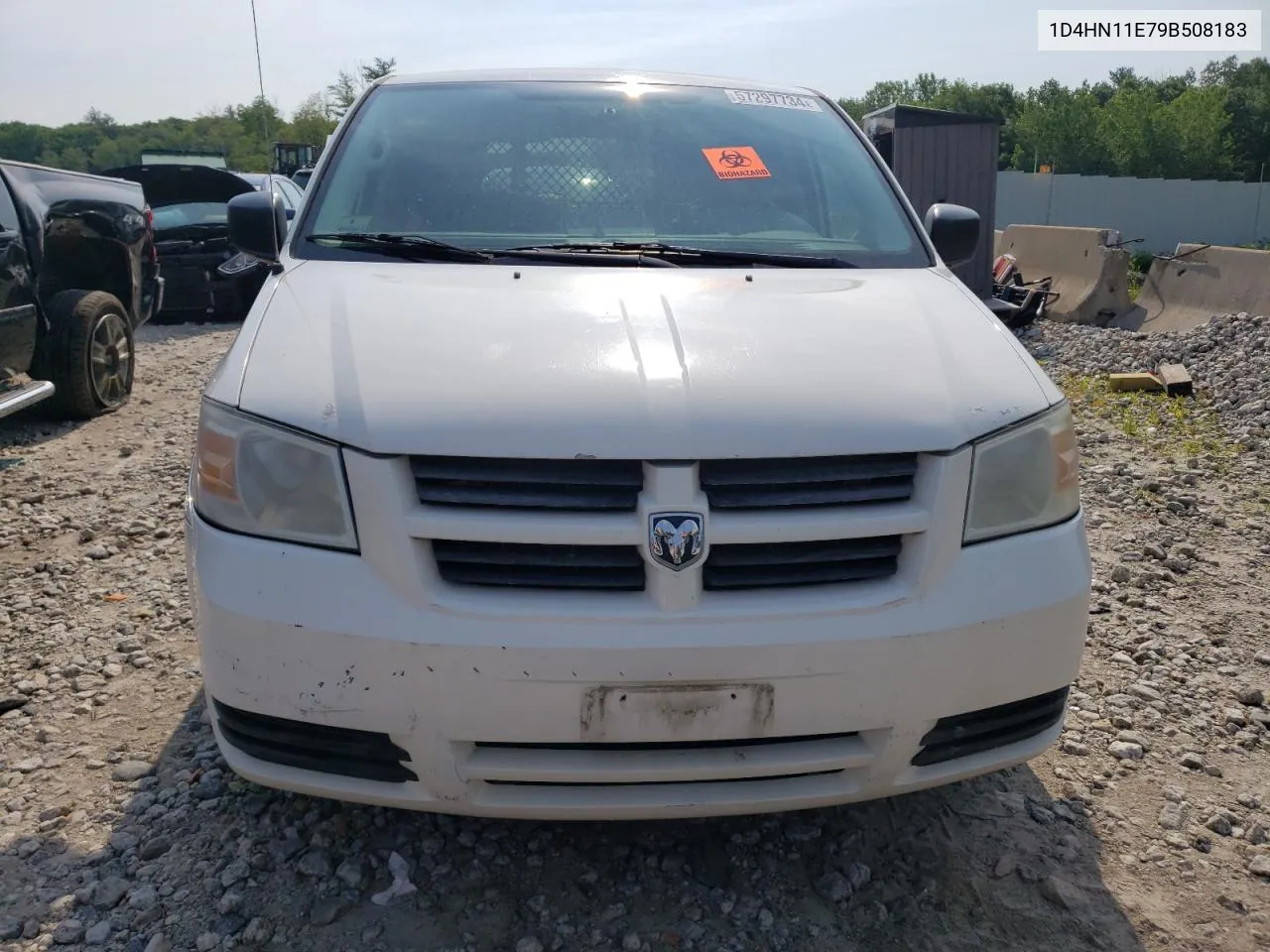 2009 Dodge Grand Caravan C/V VIN: 1D4HN11E79B508183 Lot: 57297734