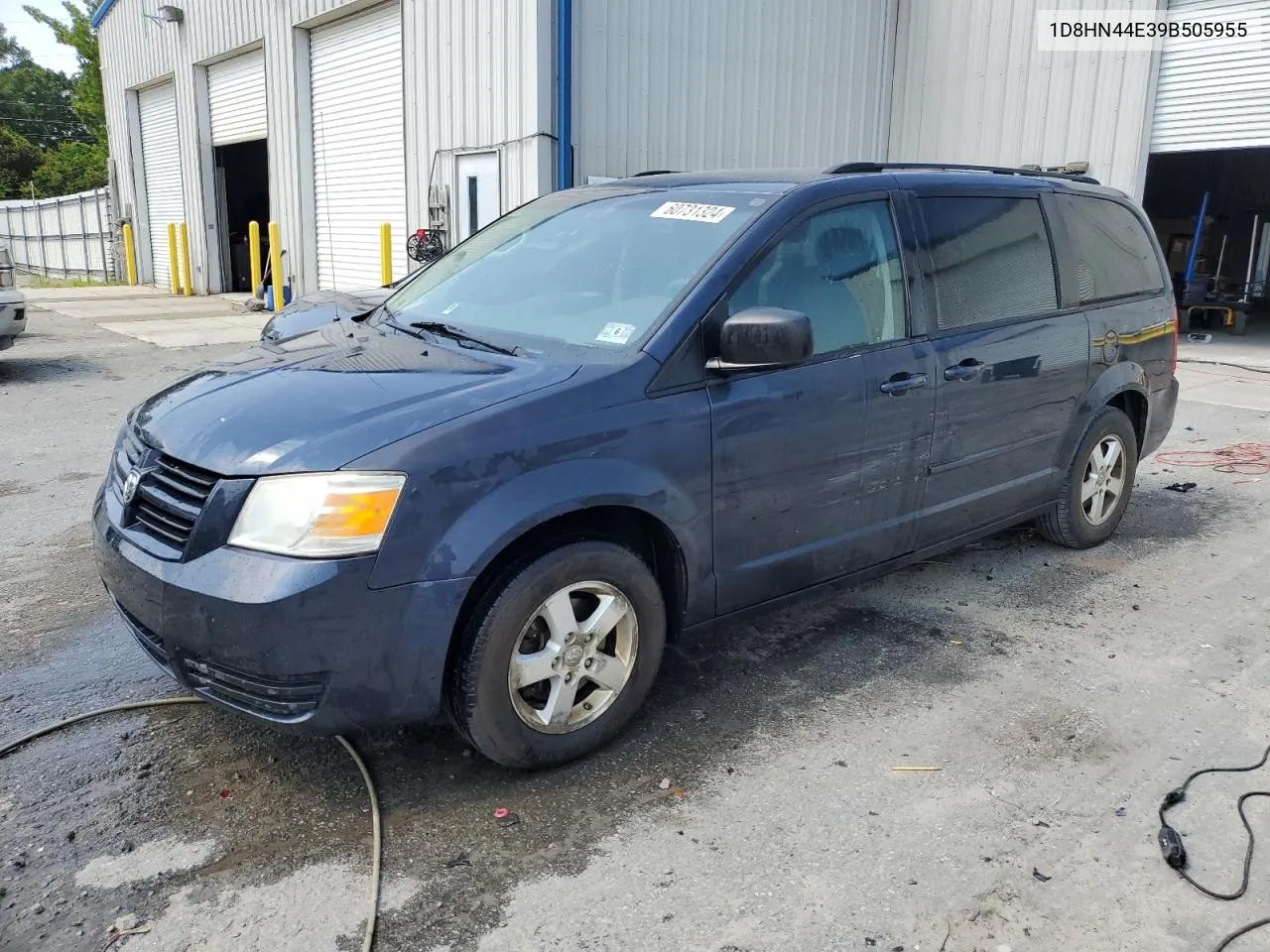 2009 Dodge Grand Caravan Se VIN: 1D8HN44E39B505955 Lot: 60731324