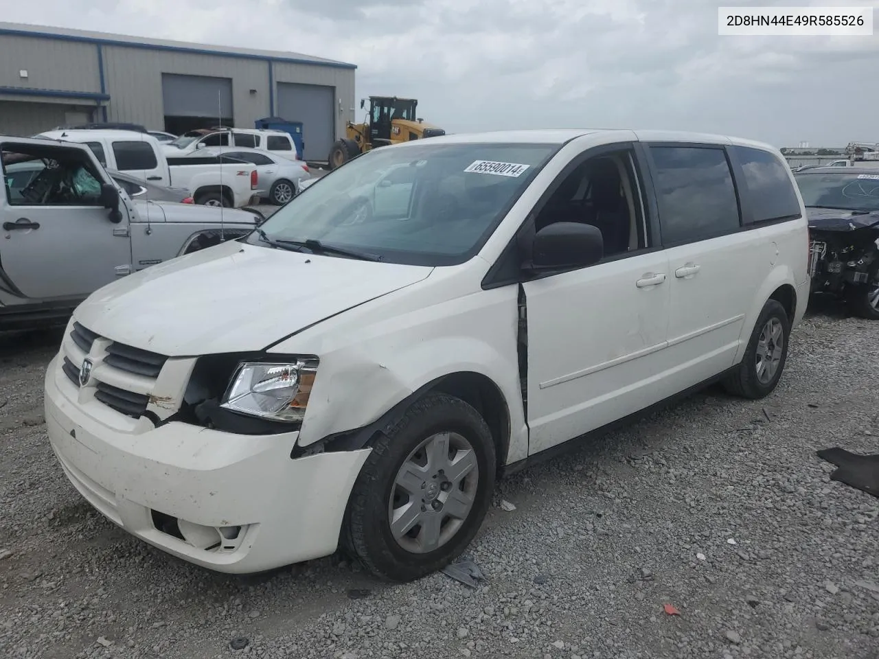 2009 Dodge Grand Caravan Se VIN: 2D8HN44E49R585526 Lot: 65590014