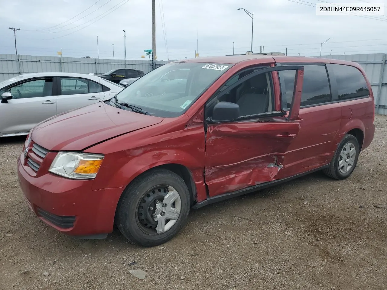 2009 Dodge Grand Caravan Se VIN: 2D8HN44E09R645057 Lot: 67052054