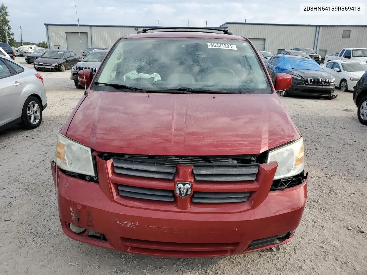 2009 Dodge Grand Caravan Sxt VIN: 2D8HN54159R569418 Lot: 68331294