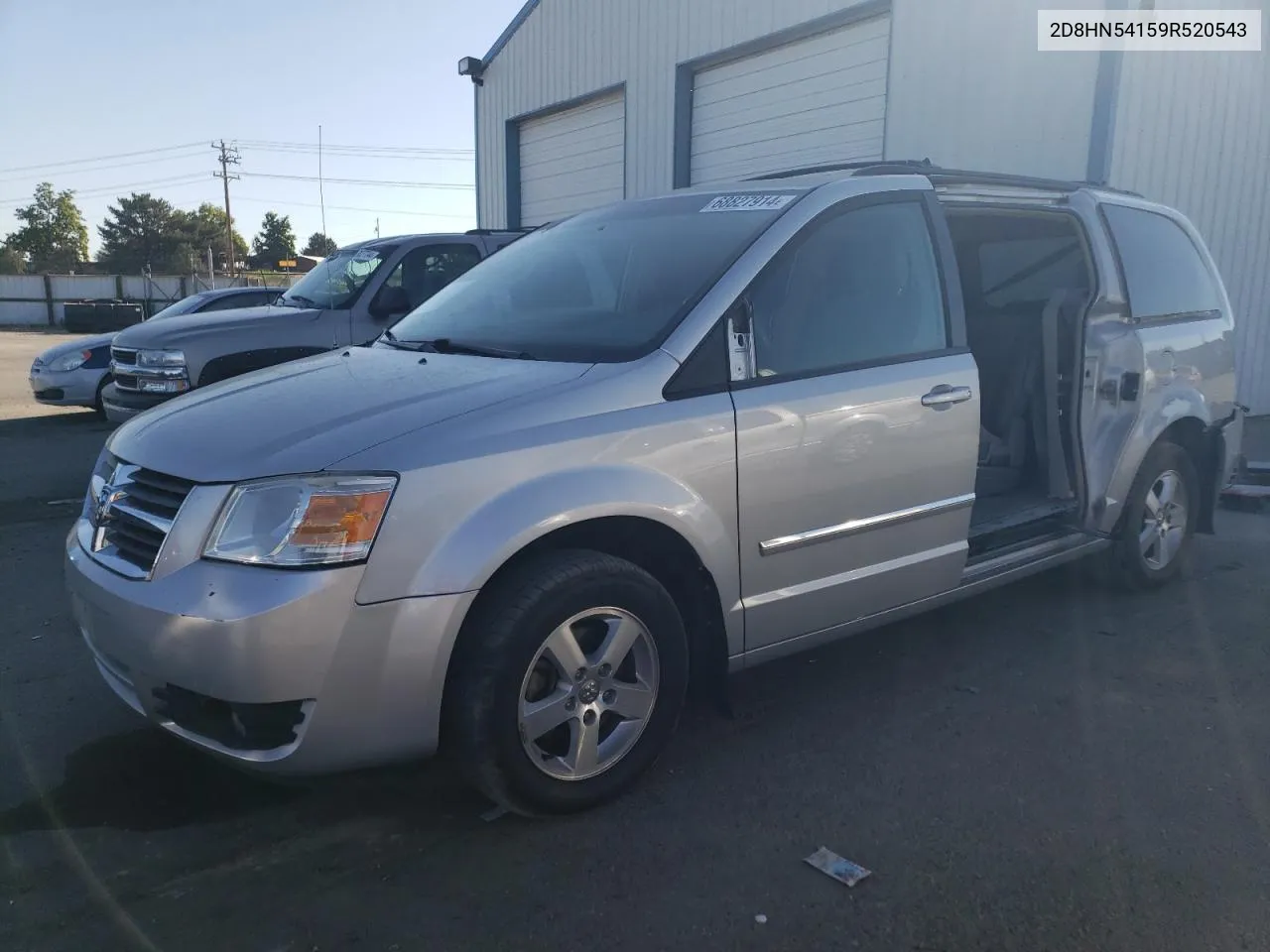 2009 Dodge Grand Caravan Sxt VIN: 2D8HN54159R520543 Lot: 68827914