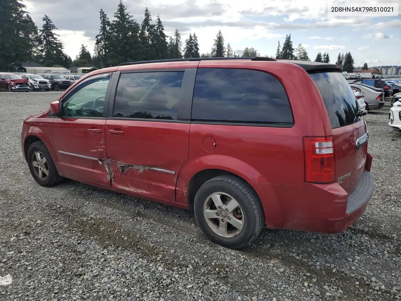 2009 Dodge Grand Caravan Sxt VIN: 2D8HN54X79R510021 Lot: 69207054