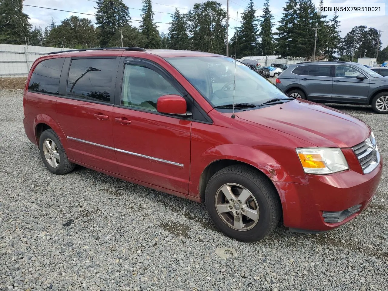 2009 Dodge Grand Caravan Sxt VIN: 2D8HN54X79R510021 Lot: 69207054