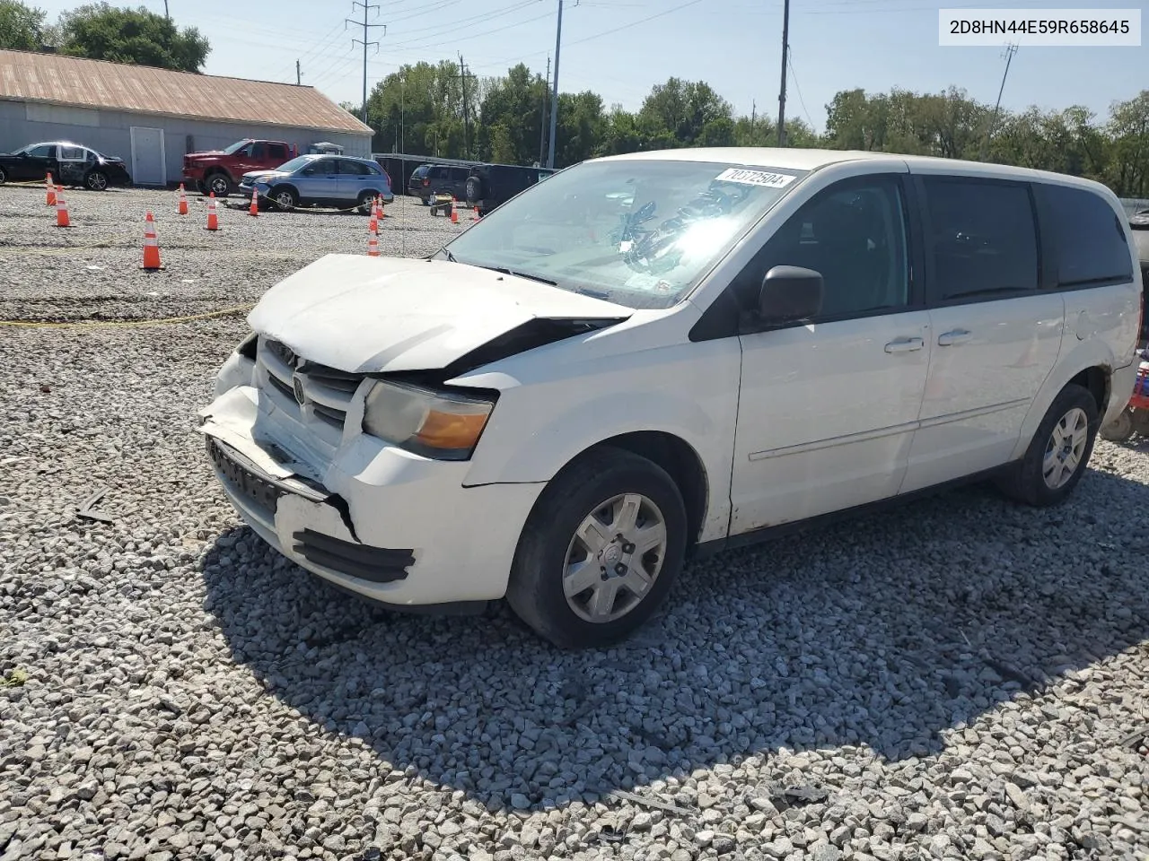 2D8HN44E59R658645 2009 Dodge Grand Caravan Se