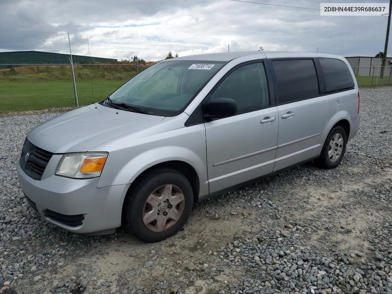 2D8HN44E39R686637 2009 Dodge Grand Caravan Se