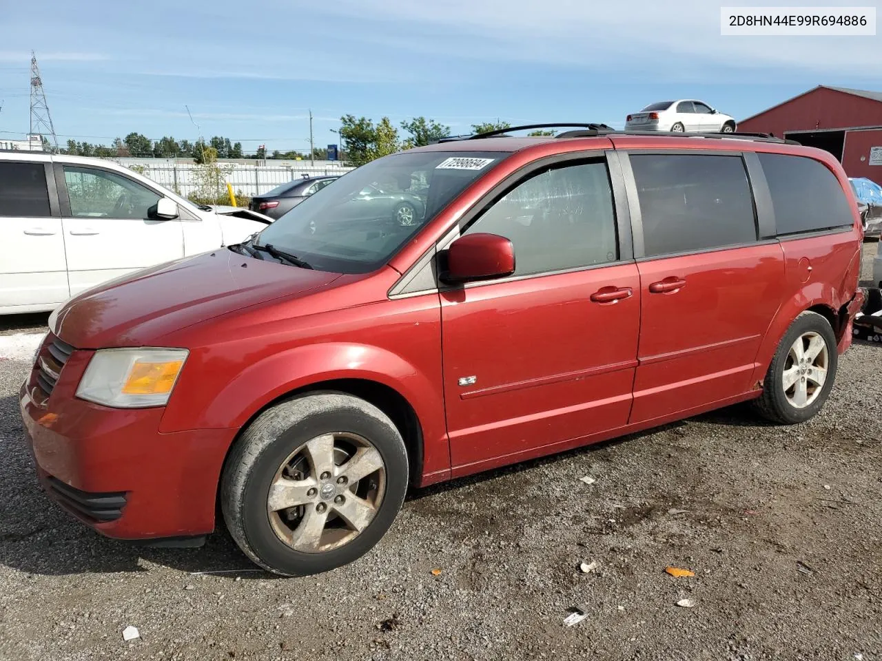 2D8HN44E99R694886 2009 Dodge Grand Caravan Se