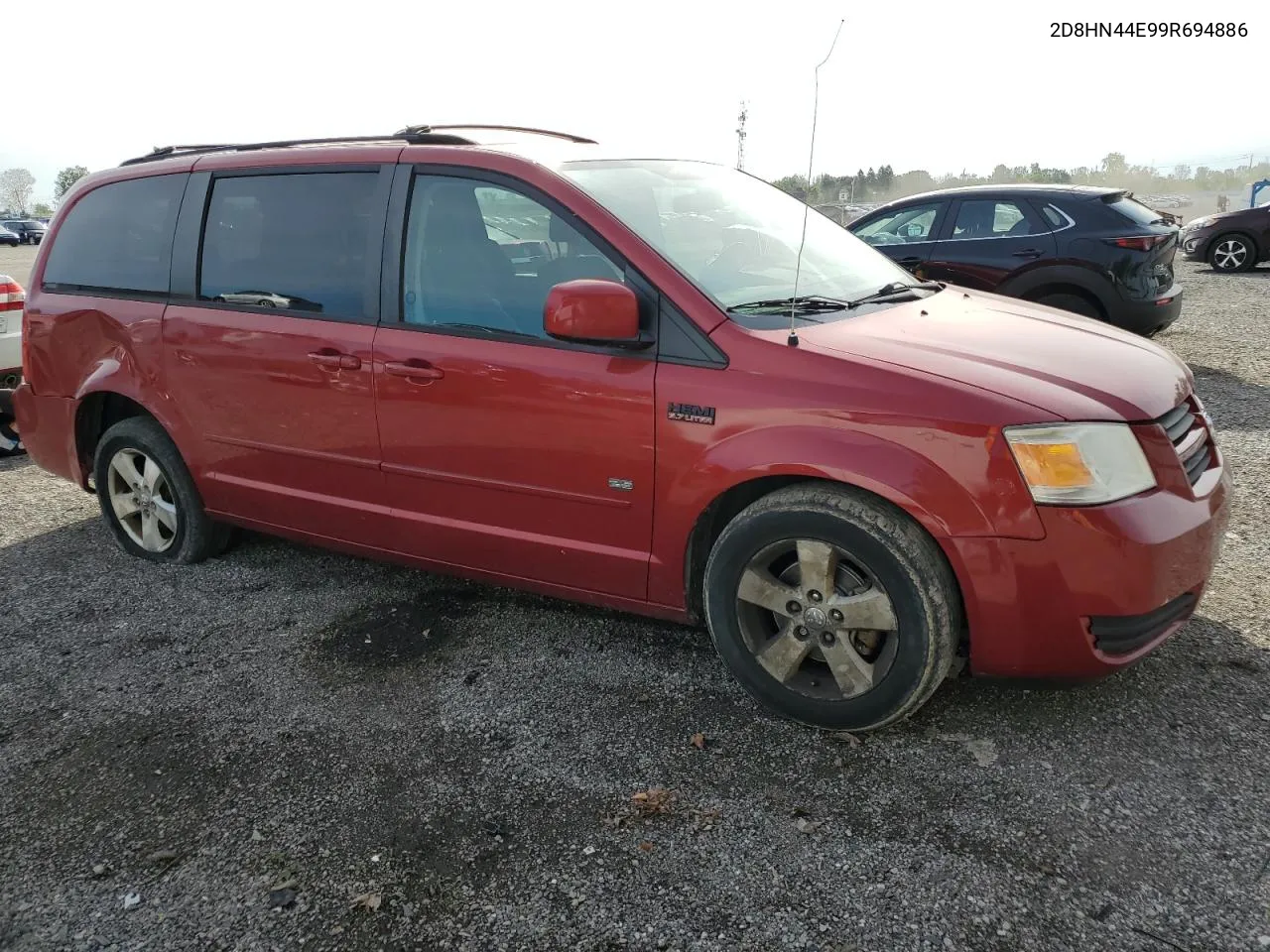 2009 Dodge Grand Caravan Se VIN: 2D8HN44E99R694886 Lot: 72998694