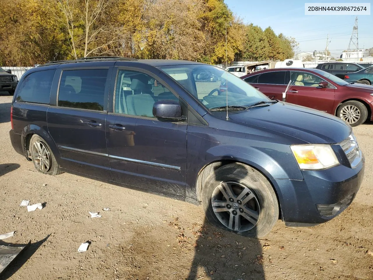 2009 Dodge Grand Caravan Se VIN: 2D8HN44X39R672674 Lot: 73094654