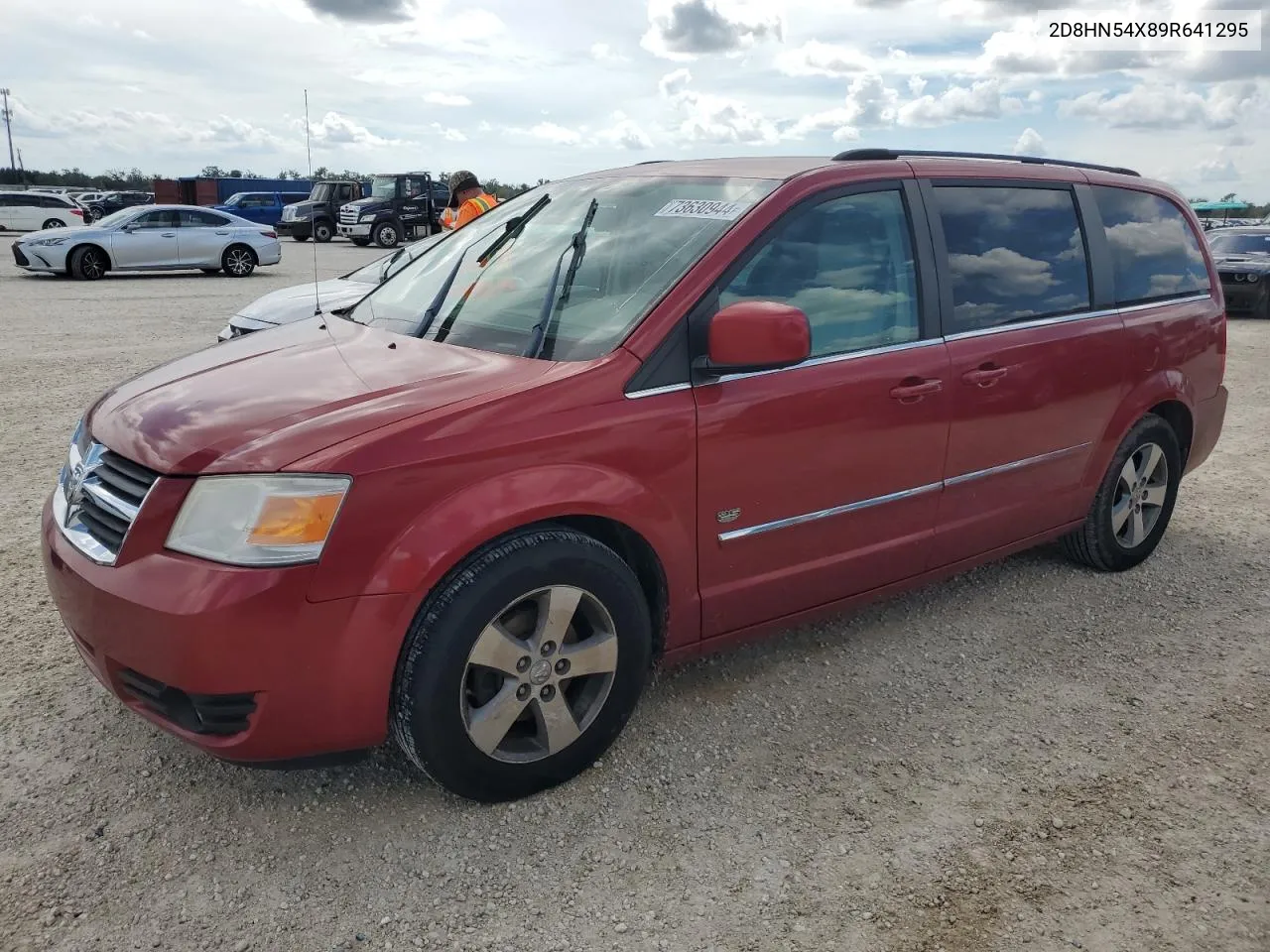 2009 Dodge Grand Caravan Sxt VIN: 2D8HN54X89R641295 Lot: 73630944