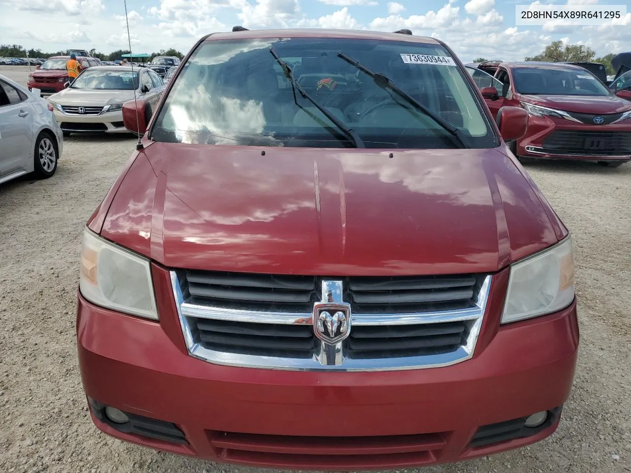 2009 Dodge Grand Caravan Sxt VIN: 2D8HN54X89R641295 Lot: 73630944