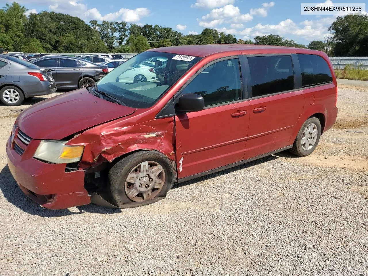 2009 Dodge Grand Caravan Se VIN: 2D8HN44EX9R611238 Lot: 73735974