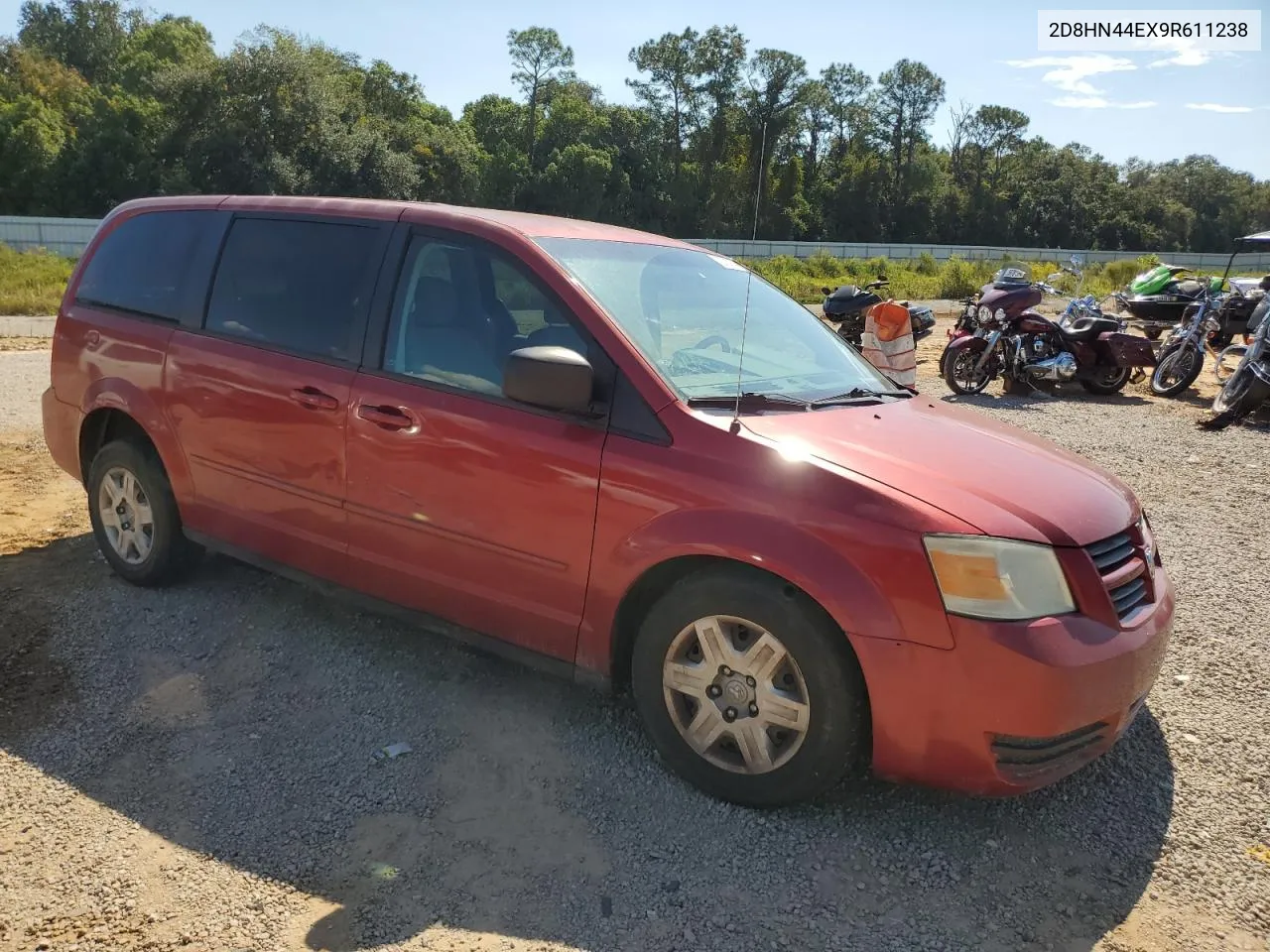 2D8HN44EX9R611238 2009 Dodge Grand Caravan Se