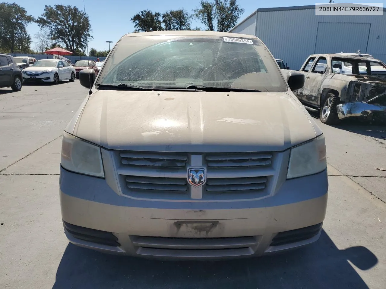 2009 Dodge Grand Caravan Se VIN: 2D8HN44E79R636727 Lot: 73946394