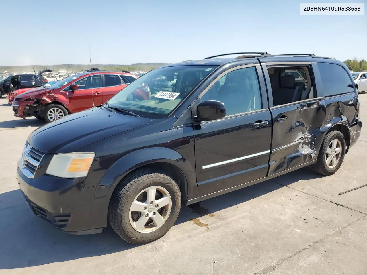 2009 Dodge Grand Caravan Sxt VIN: 2D8HN54109R533653 Lot: 74440954