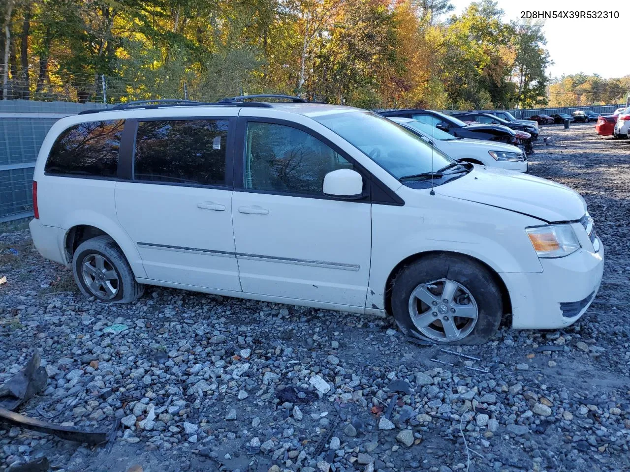 2009 Dodge Grand Caravan Sxt VIN: 2D8HN54X39R532310 Lot: 76496234