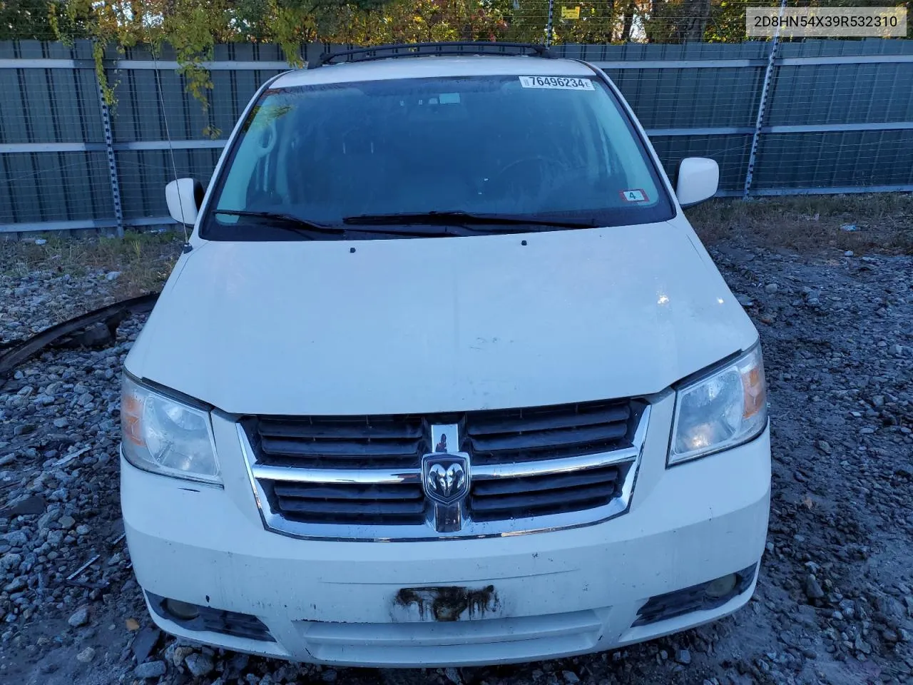 2009 Dodge Grand Caravan Sxt VIN: 2D8HN54X39R532310 Lot: 76496234