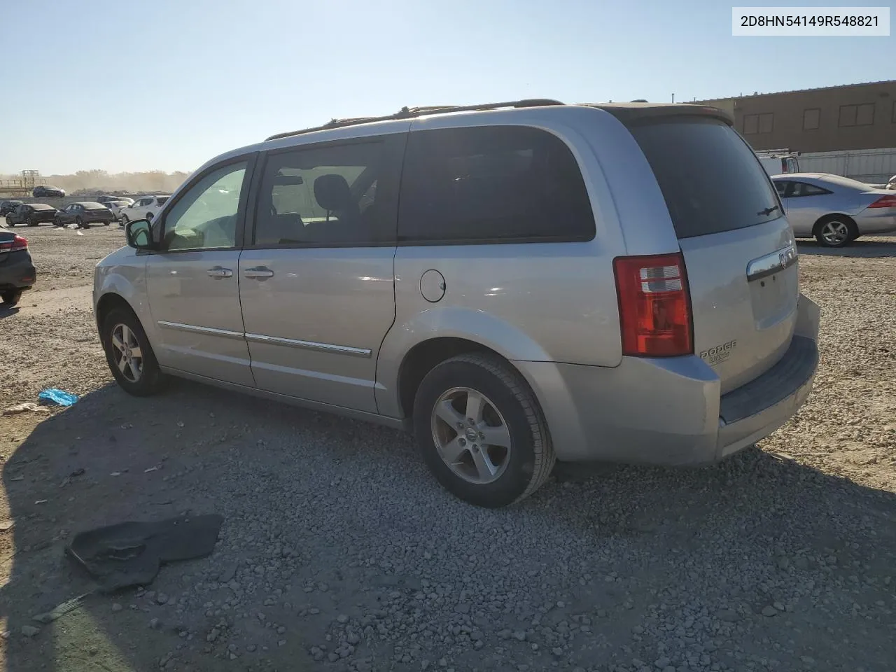 2009 Dodge Grand Caravan Sxt VIN: 2D8HN54149R548821 Lot: 76914904