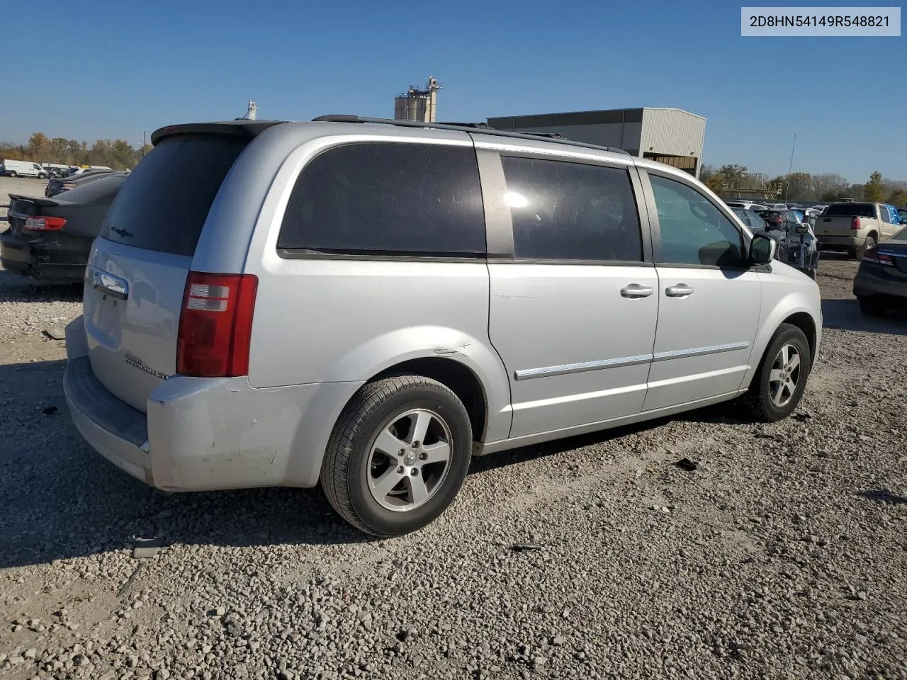 2009 Dodge Grand Caravan Sxt VIN: 2D8HN54149R548821 Lot: 76914904