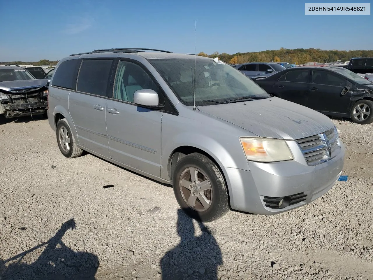 2009 Dodge Grand Caravan Sxt VIN: 2D8HN54149R548821 Lot: 76914904