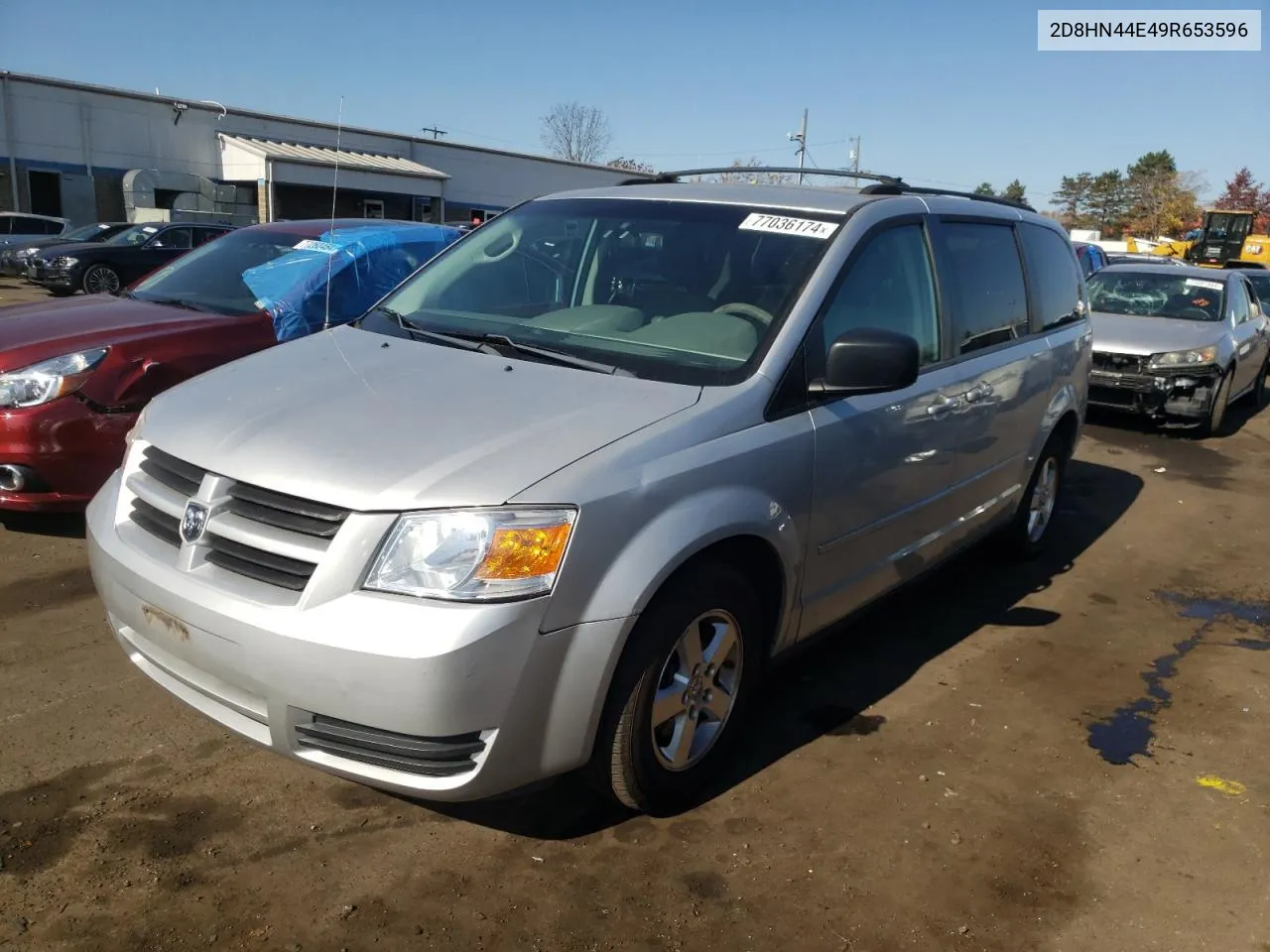 2009 Dodge Grand Caravan Se VIN: 2D8HN44E49R653596 Lot: 77036174