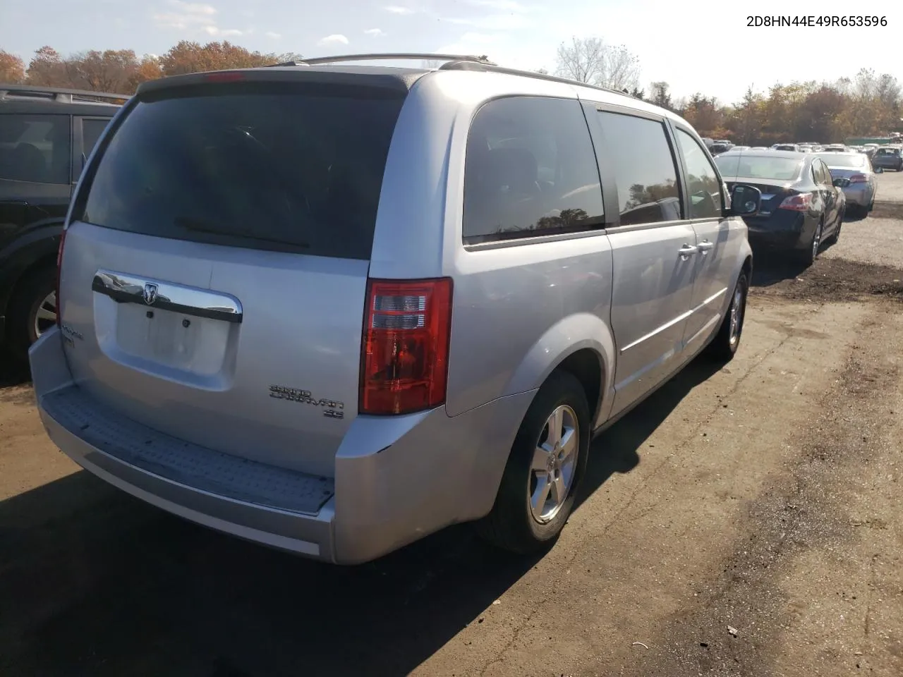 2009 Dodge Grand Caravan Se VIN: 2D8HN44E49R653596 Lot: 77036174