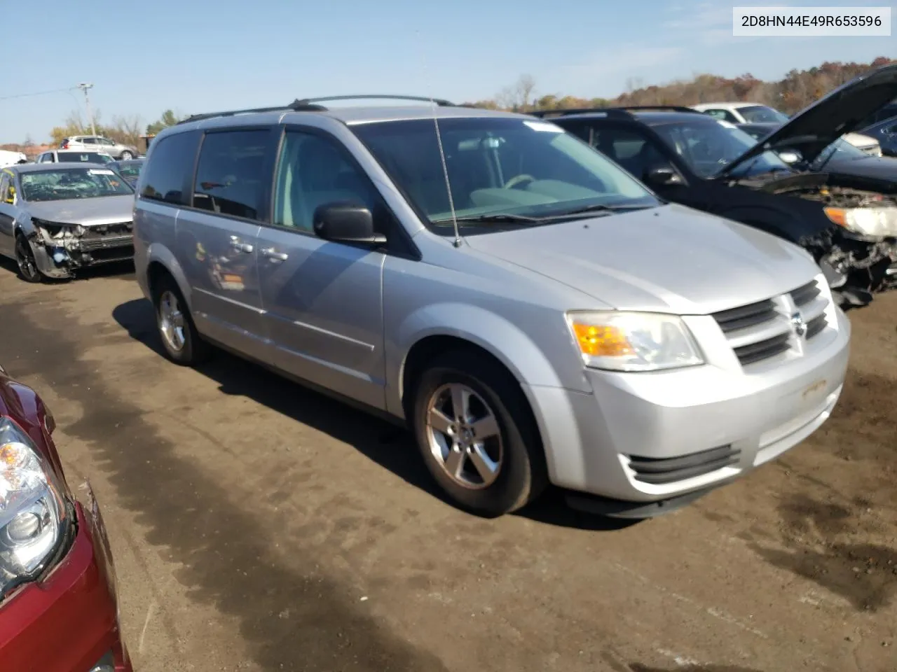 2009 Dodge Grand Caravan Se VIN: 2D8HN44E49R653596 Lot: 77036174