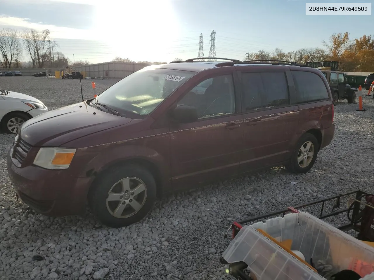 2009 Dodge Grand Caravan Se VIN: 2D8HN44E79R649509 Lot: 77583164