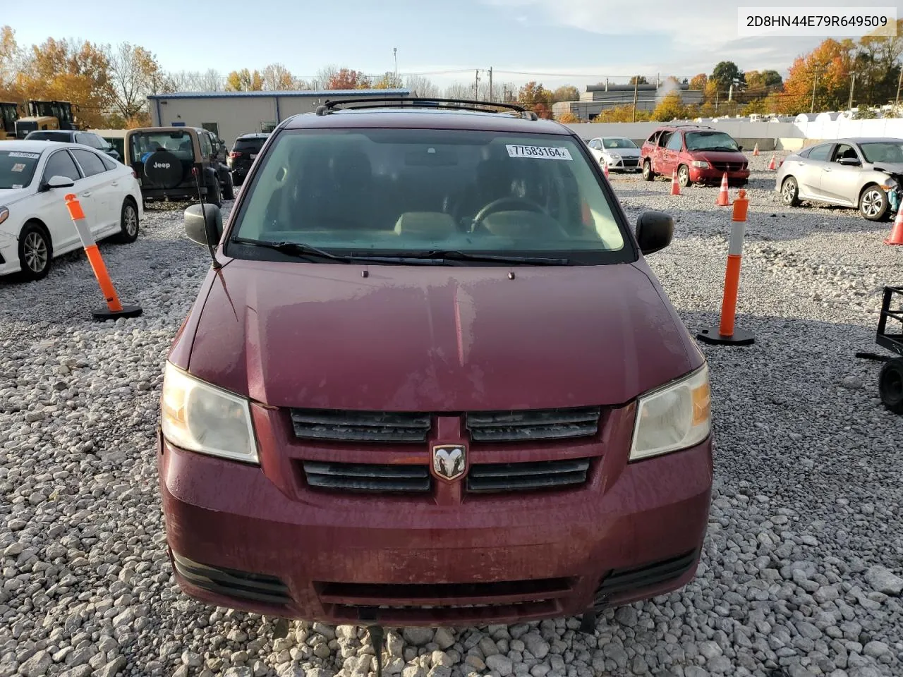 2009 Dodge Grand Caravan Se VIN: 2D8HN44E79R649509 Lot: 77583164