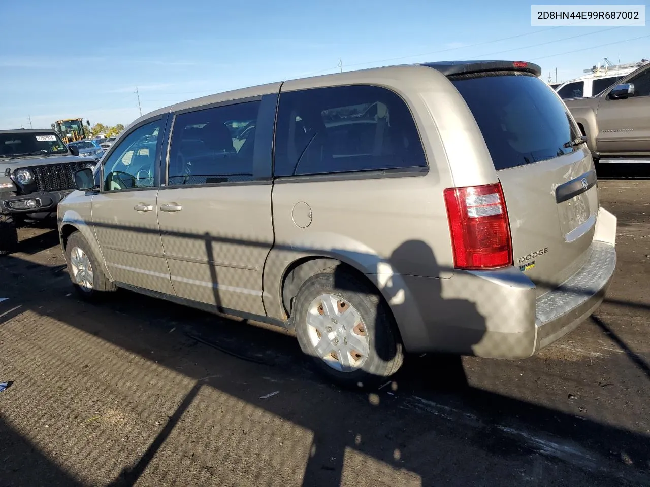 2009 Dodge Grand Caravan Se VIN: 2D8HN44E99R687002 Lot: 77682904