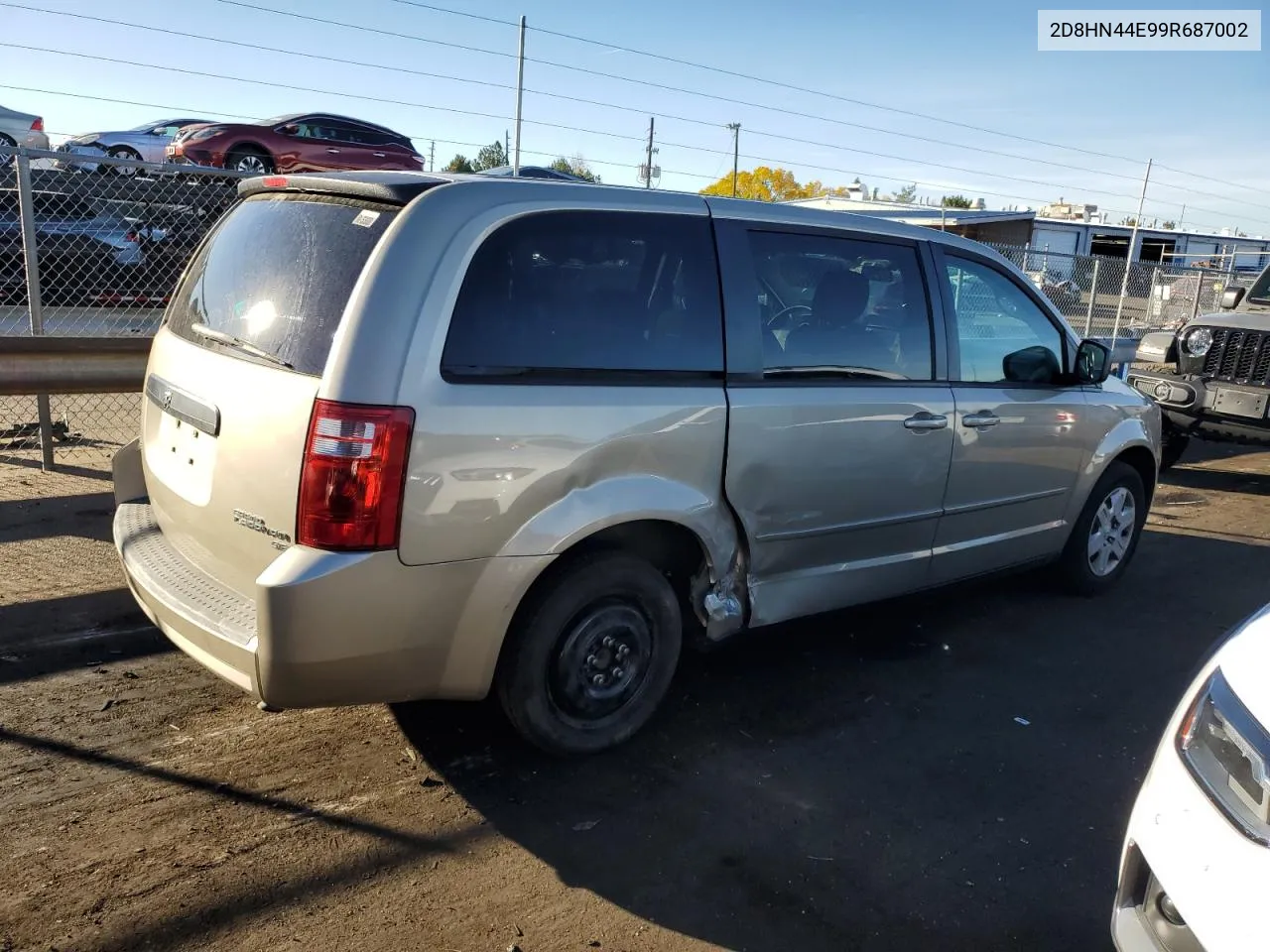 2009 Dodge Grand Caravan Se VIN: 2D8HN44E99R687002 Lot: 77682904