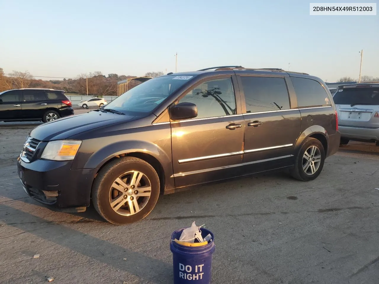 2009 Dodge Grand Caravan Sxt VIN: 2D8HN54X49R512003 Lot: 77843724