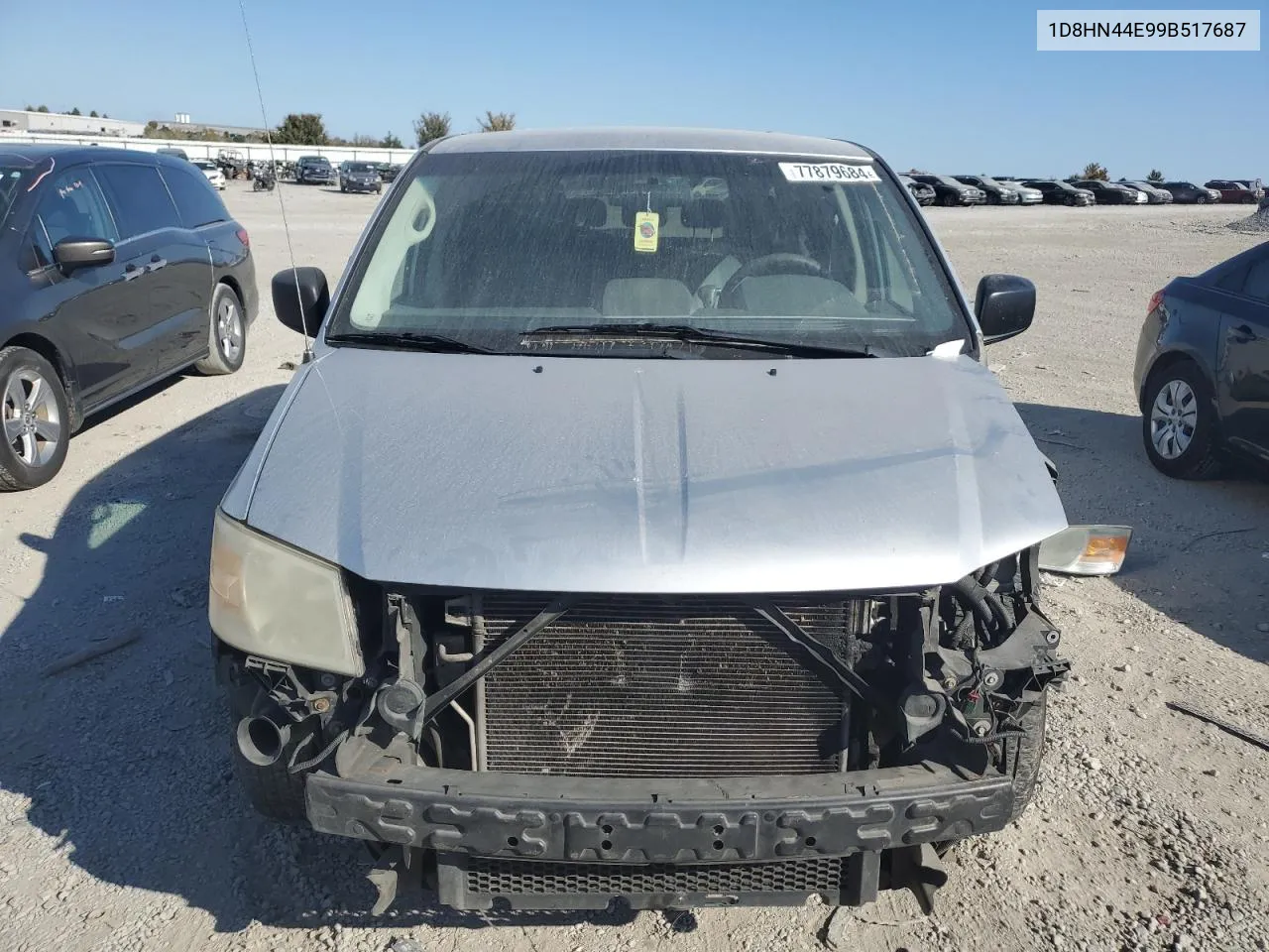 2009 Dodge Grand Caravan Se VIN: 1D8HN44E99B517687 Lot: 77879684