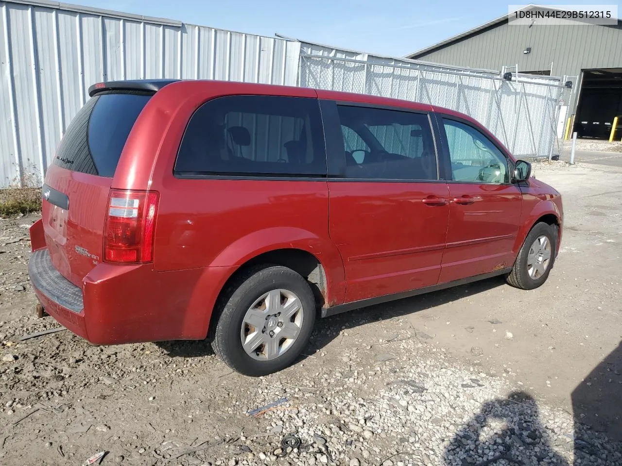 2009 Dodge Grand Caravan Se VIN: 1D8HN44E29B512315 Lot: 78252104