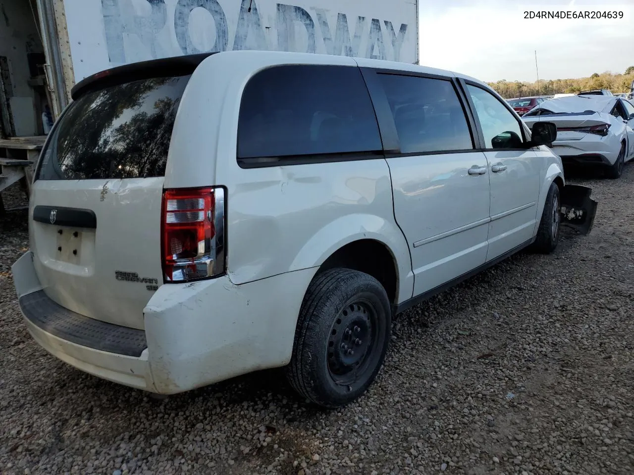 2010 Dodge Grand Caravan Se VIN: 2D4RN4DE6AR204639 Lot: 37996864