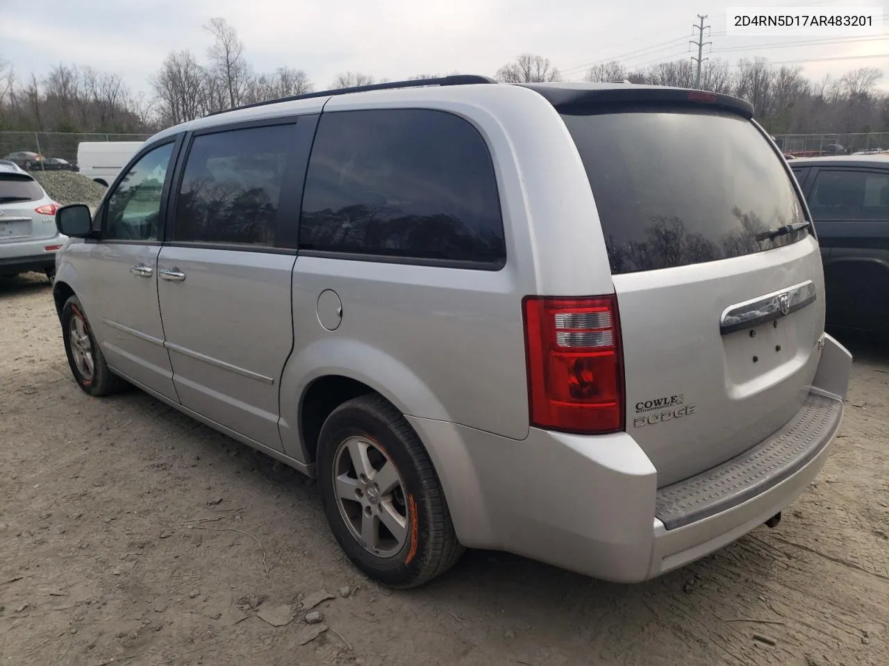 2010 Dodge Grand Caravan Sxt VIN: 2D4RN5D17AR483201 Lot: 43807334