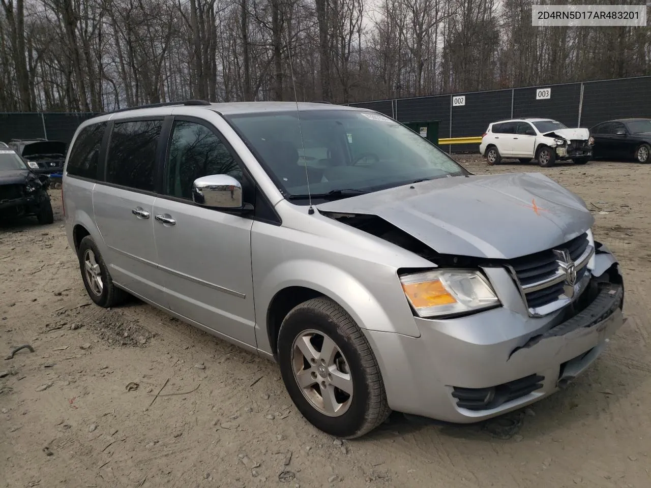 2D4RN5D17AR483201 2010 Dodge Grand Caravan Sxt