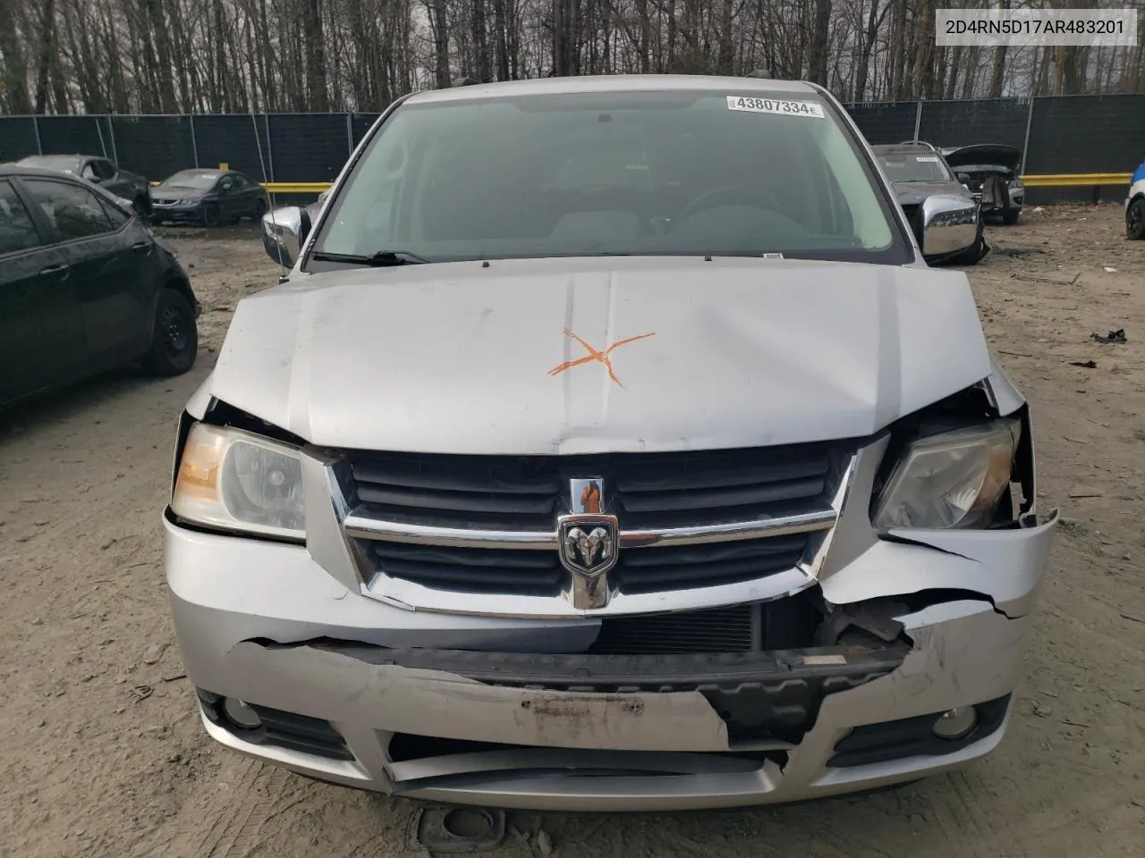 2D4RN5D17AR483201 2010 Dodge Grand Caravan Sxt