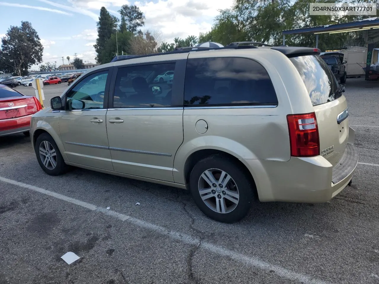 2010 Dodge Grand Caravan Sxt VIN: 2D4RN5DX3AR177701 Lot: 44875394