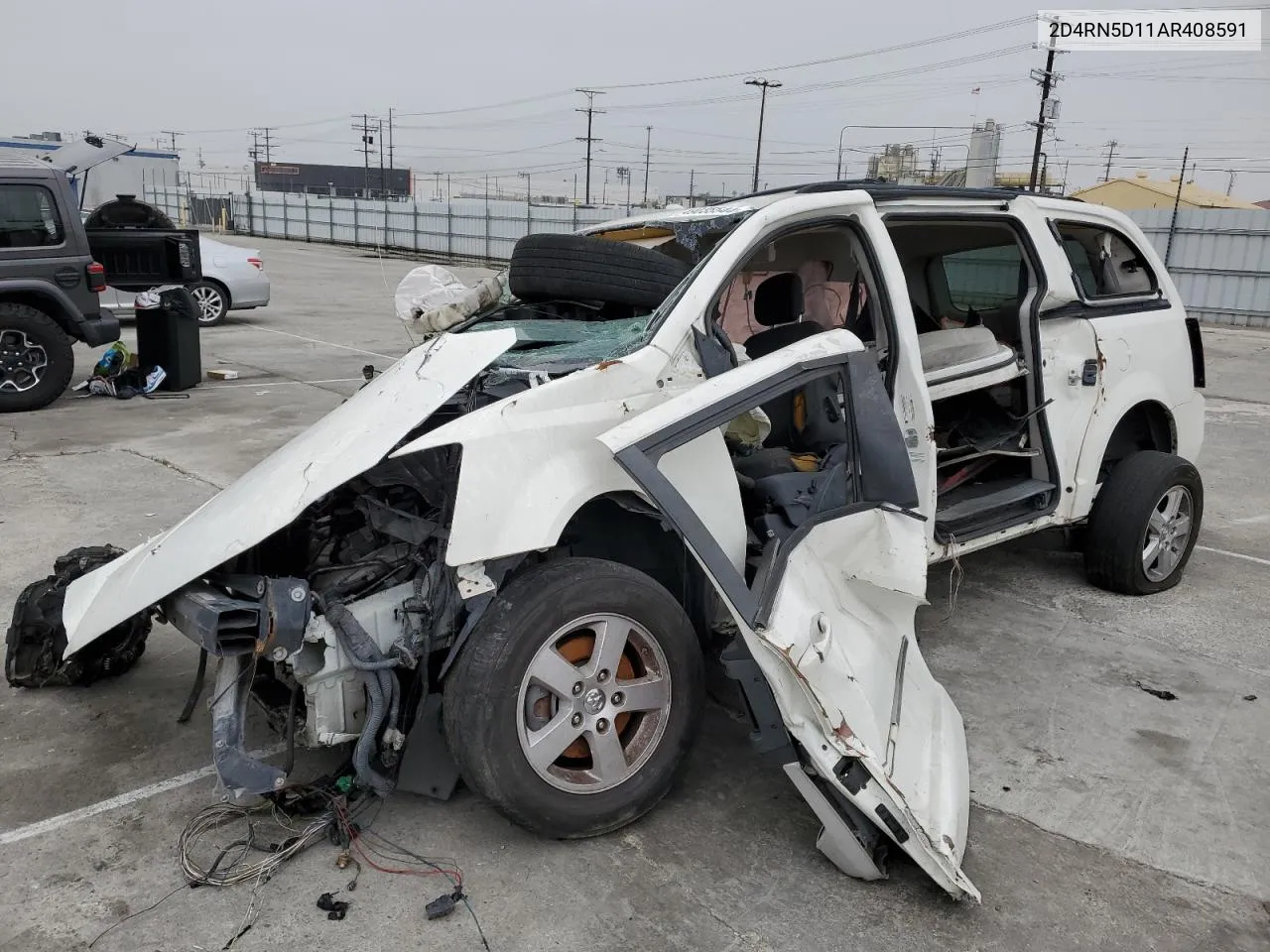 2010 Dodge Grand Caravan Sxt VIN: 2D4RN5D11AR408591 Lot: 49035544