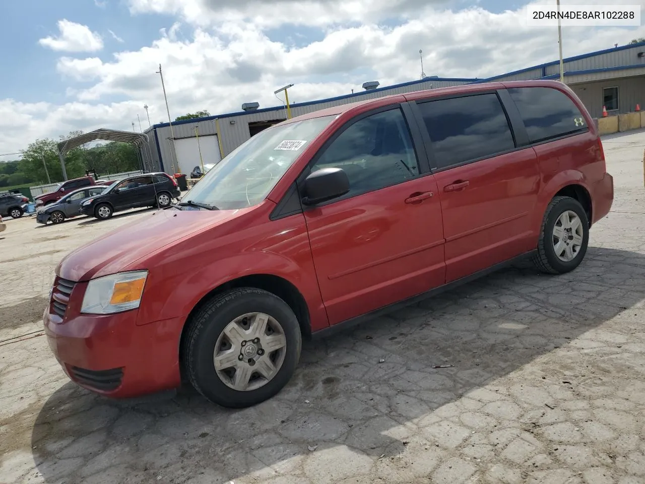 2010 Dodge Grand Caravan Se VIN: 2D4RN4DE8AR102288 Lot: 50623874