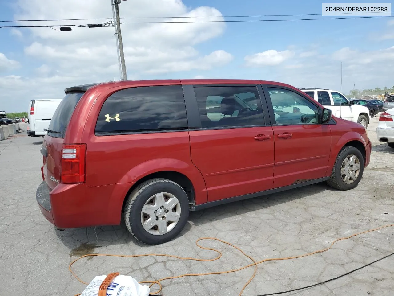 2010 Dodge Grand Caravan Se VIN: 2D4RN4DE8AR102288 Lot: 50623874