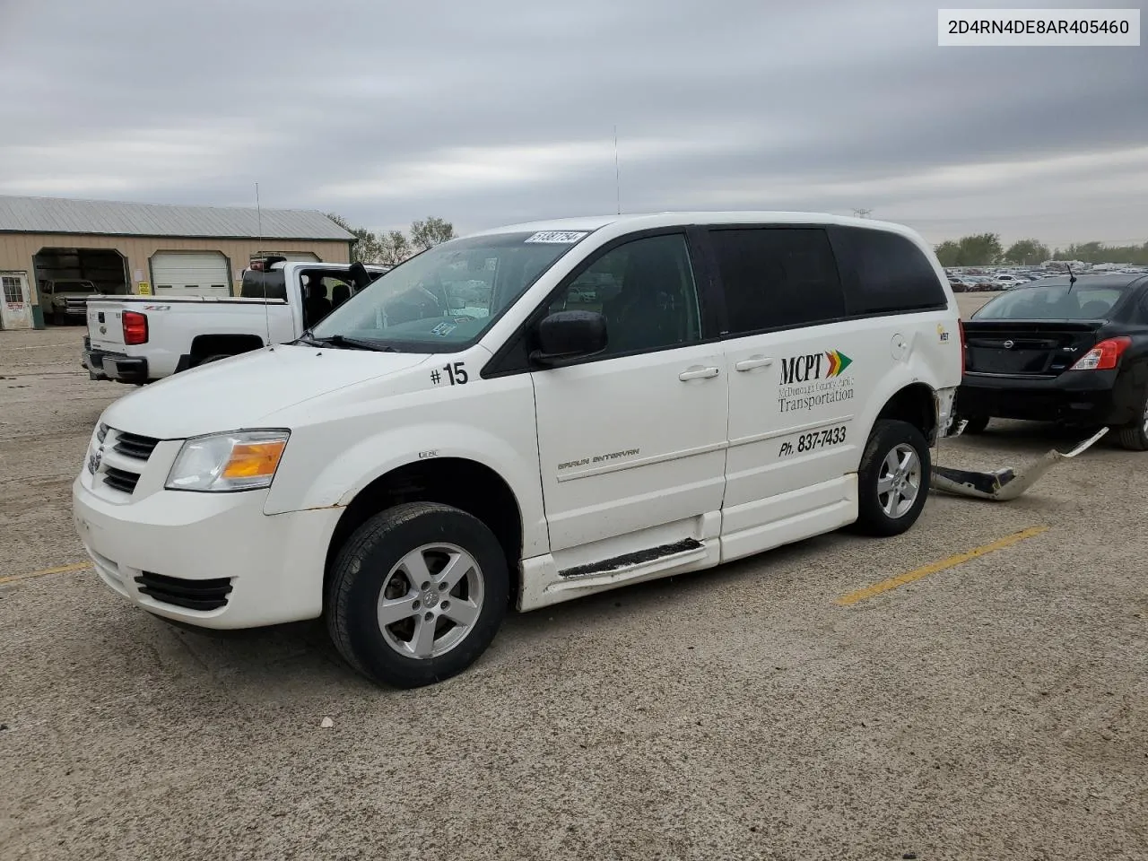 2010 Dodge Grand Caravan Se VIN: 2D4RN4DE8AR405460 Lot: 51387754