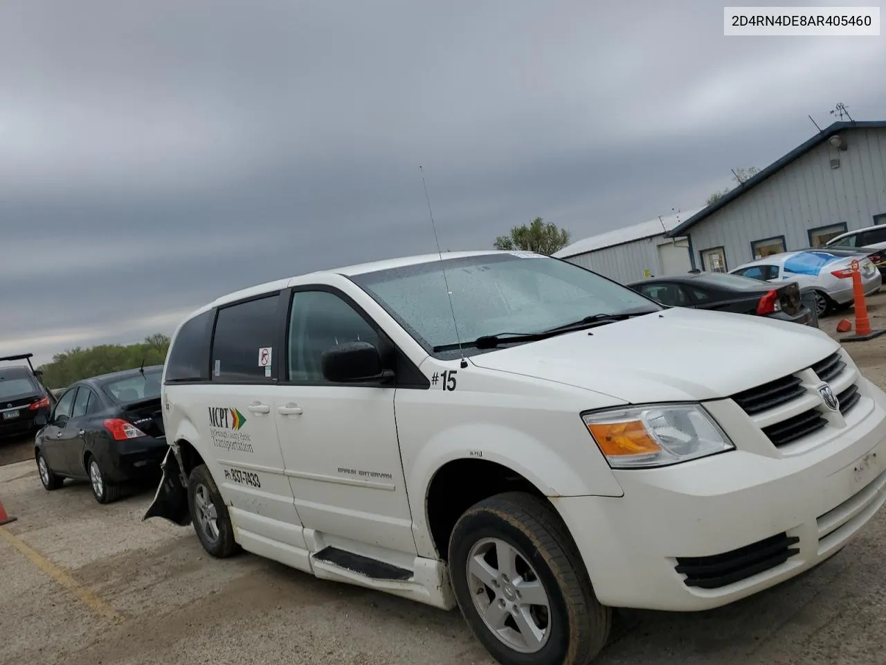 2010 Dodge Grand Caravan Se VIN: 2D4RN4DE8AR405460 Lot: 51387754