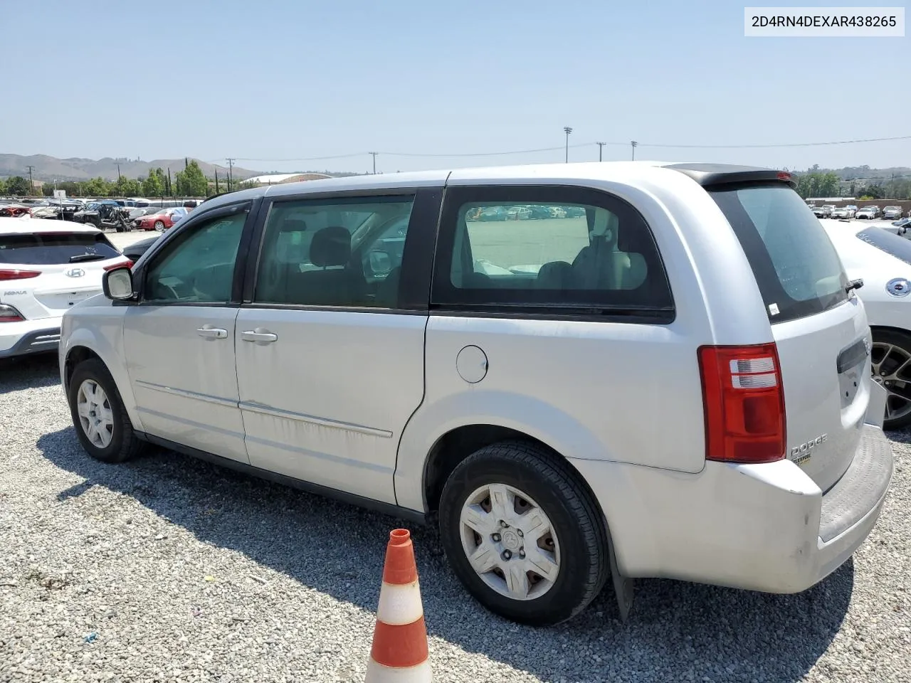 2010 Dodge Grand Caravan Se VIN: 2D4RN4DEXAR438265 Lot: 56705564