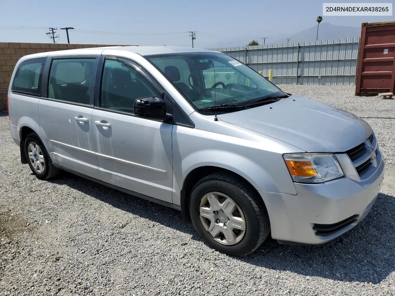 2010 Dodge Grand Caravan Se VIN: 2D4RN4DEXAR438265 Lot: 56705564