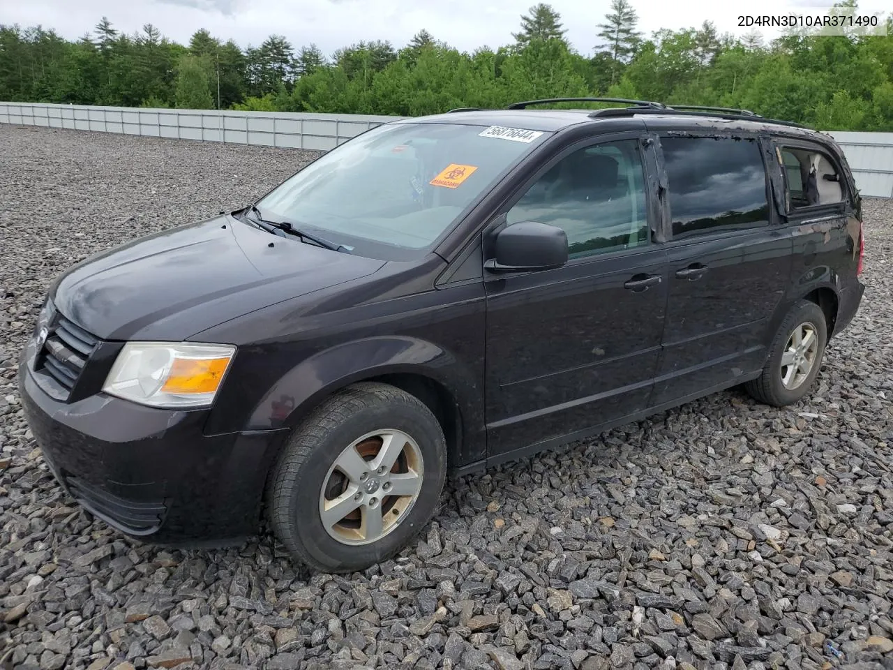 2010 Dodge Grand Caravan Hero VIN: 2D4RN3D10AR371490 Lot: 56876644